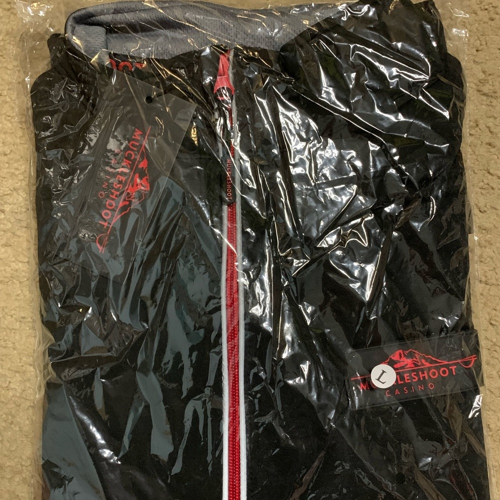 Muckleshoot Casino zip up jacket